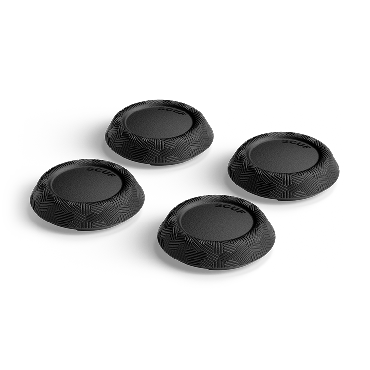 Thumbstick Grips - Pulse 4 Pack Black