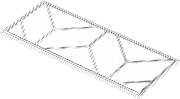 AIR 5400 Replacement Bottom Dust Filter, White