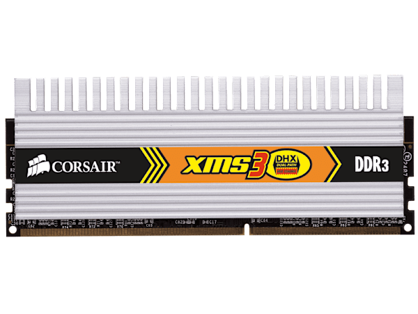 XMS3 DHX — 4GB Dual Channel DDR3 Memory Kit