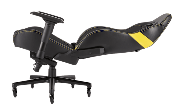 T2 ROAD WARRIOR Gaming Chair — Black/Yellow