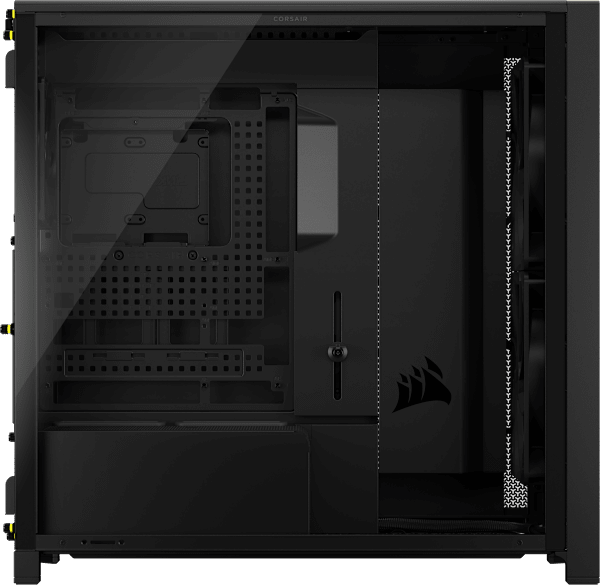 FRAME 5000D WOOD RS Modular Mid-Tower PC Case - Black/Walnut