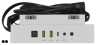 iCUE 5000X/5000D/5000D AIRFLOW I/O Panel, White