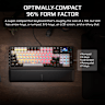 VANGUARD 96 Mechanical Gaming Keyboard, CORSAIR MLX Quantum