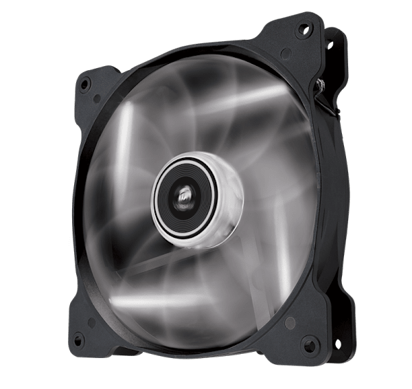 Air Series™ SP140 LED White High Static Pressure 140mm Fan Twin Pack