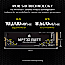 MP700 ELITE 4TB PCIe 5.0 (Gen 5) x4 NVMe M.2 SSD