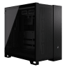 6500D AIRFLOW Mid-Tower Dual Chamber PC Case - Black
