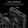 iCUE LINK RX120 MAX 120mm PWM Thick Fan Expansion