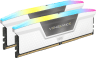 VENGEANCE® RGB 32GB (2x16GB) DDR5 DRAM Up To 6400MT/s CL36 Memory Kit — White