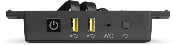 3000D Front Panel I/O Replacement, Black