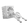 RM1000e ATX 3.1 Low-Noise ATX Power Supply with ThermalProtect 12V-2x6 Cable - White
