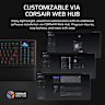 VANGUARD 96 Mechanical Gaming Keyboard, CORSAIR MLX Pulse