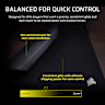 MM PRO Control Medium Esports-Tuned Cloth Mouse Pad - Black