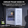 FRAME 5000D RS High-Airflow Mid-Tower PC Case - White