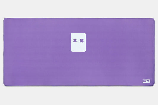 Drop + MiTo GMK Pixel Desk Mat - Purple