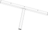 Platform Series T-Frame Bracket for Side Peg board