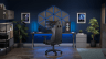 TC100 RELAXED Gaming Chair - Leatherette Black/Black