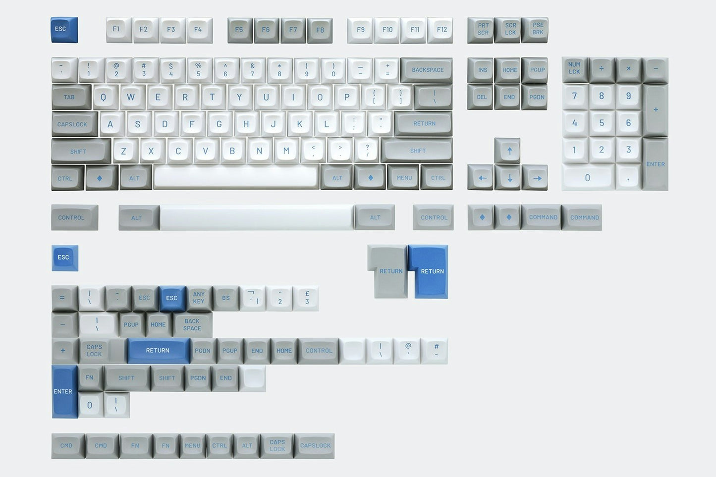 Drop MT3 Camillo Keycap Set - Base Kit