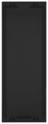 5000D Front Solid Panel, Black