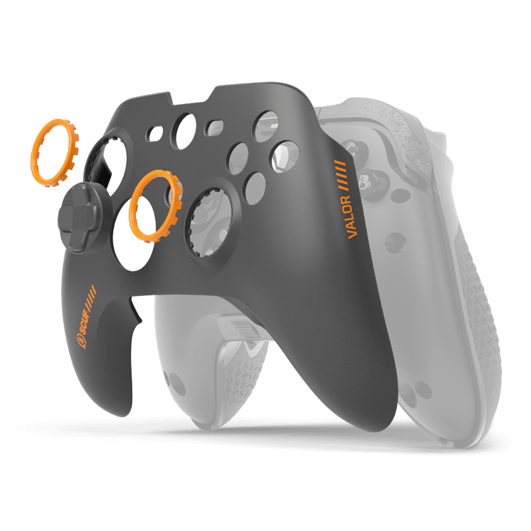 SCUF Valor Pro Faceplate Kit - Steel Gray