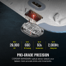 M75 WIRELESS Lightweight RGB Gaming Mouse, White
