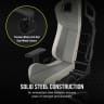 T3 RUSH Fabric Gaming Chair (2023) - Grey/White