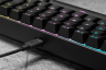 K65 RGB MINI 60% Mechanical Gaming Keyboard — CHERRY MX Blue — Black