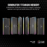 DOMINATOR® TITANIUM RGB 96GB (2x48GB) DDR5 DRAM 7000MT/s CL40 Intel XMP Memory Kit — Black