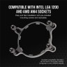 Hydro X Series XC7 RGB CPU Water Block (1200/AM4) - Black