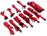 Premium Individually Sleeved PSU Cables Pro Kit Type 4 Gen 4 – Red