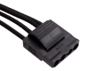 Premium Individually Sleeved PSU Cable Kit Pro Package, Type 4 (Generation 3) - Black