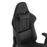 TC100 RELAXED Gaming Chair - Leatherette Black/Black