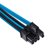 Premium Individually Sleeved PSU Cables Starter Kit Type 4 Gen 4 – Blue/Black