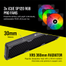 Hydro X Series iCUE XH303i RGB Custom Cooling Kit