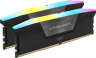 VENGEANCE® RGB 32GB (2x16GB) DDR5 DRAM Up To 6400MT/s CL32 Memory Kit — Black