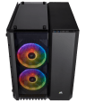 Crystal Series 280X RGB Tempered Glass Micro ATX Case — Black