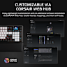 VANGUARD 96 Mechanical Gaming Keyboard, CORSAIR MLX Quantum