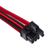 Premium Individually Sleeved PSU Cables Pro Kit Type 4 Gen 4 – Red/Black