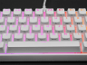 K65 RGB MINI 60% Mechanical Gaming Keyboard — CHERRY MX SPEED — White