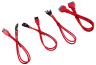Premium Sleeved Front Panel Extension Kit 30cm — Red