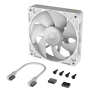 iCUE LINK RX140 RGB 140mm PWM Single Fan Expansion - White