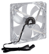 Carbide SPEC-04 120mm LED Fan, Red
