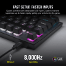 K60 PRO TKL RGB Tenkeyless Optical-Mechanical Gaming Keyboard — CORSAIR OPX Switch — (NA)