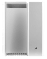 Crystal 280X Front Panel with Tempered Glass, White