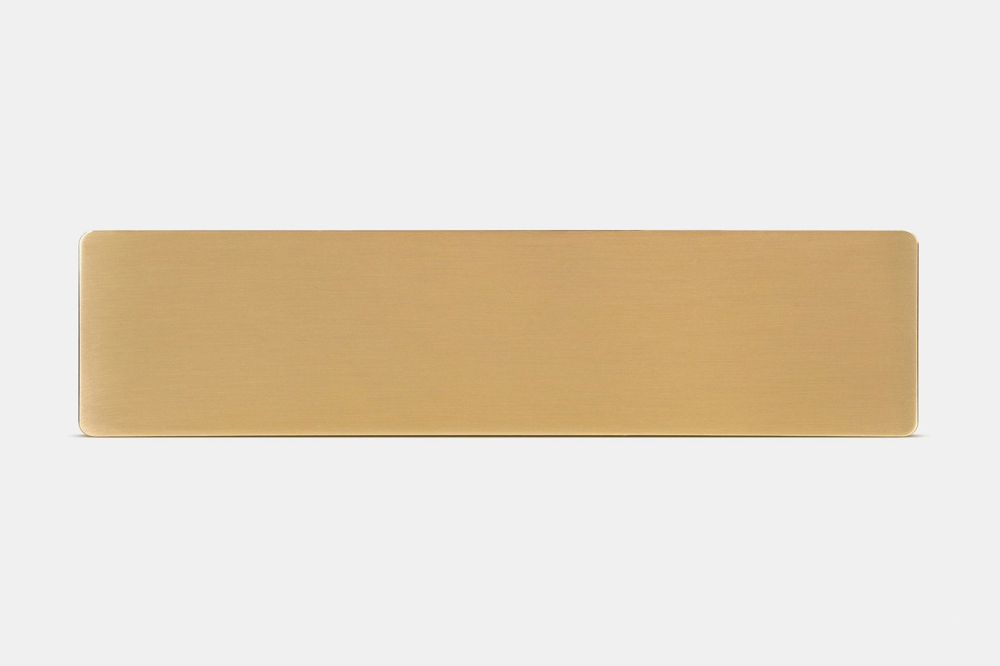 Drop CSTM65 Base Weight - Brass - Brushed (Sealed)