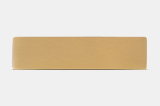 Drop CSTM65 Base Weight - Brass - Brushed (Sealed)