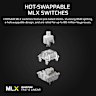 VANGUARD 96 Mechanical Gaming Keyboard, CORSAIR MLX Quantum