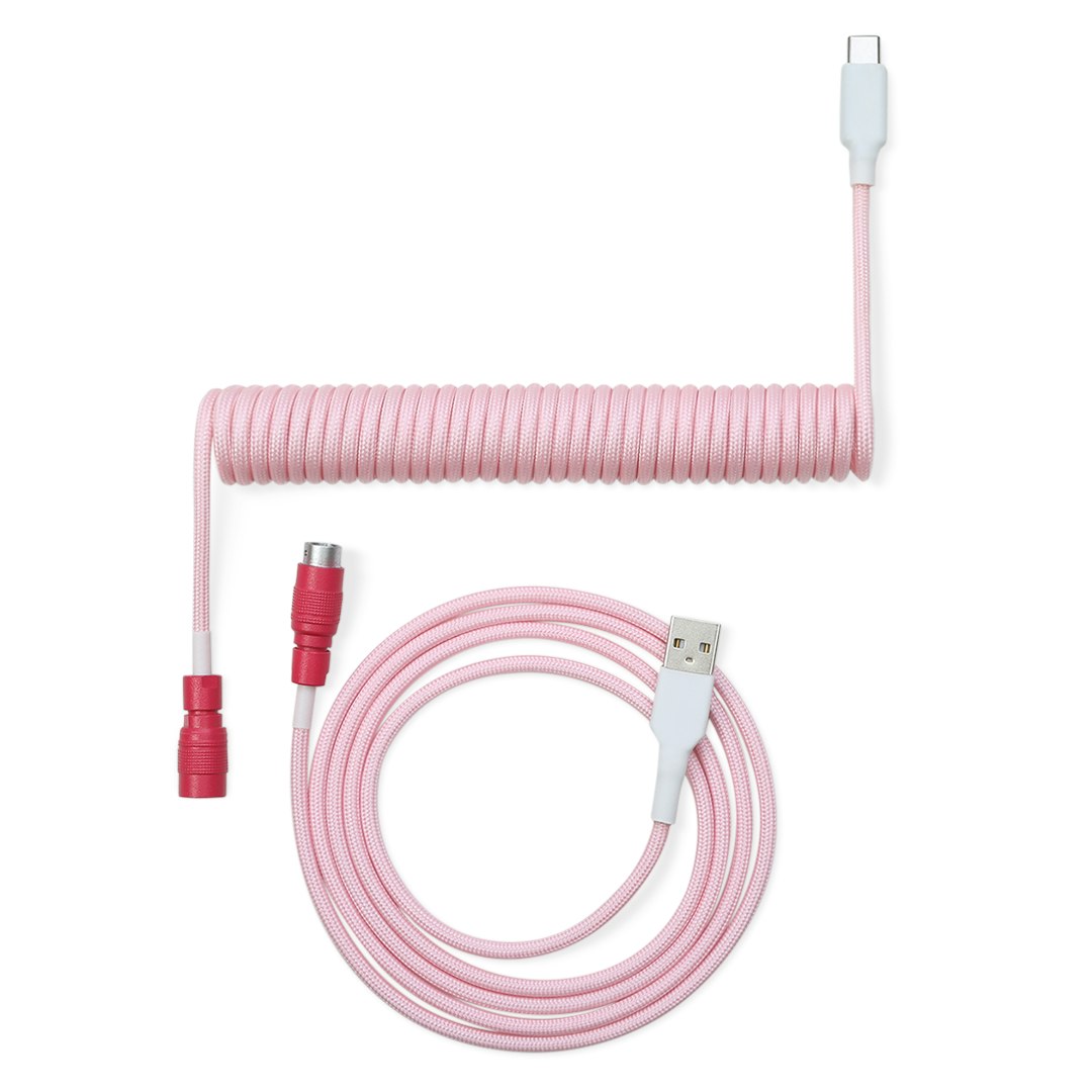 Drop Keyblossom Coiled YC8 Keyboard Cable - Coiled