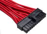 Premium Individually Sleeved PSU Cable Kit Pro Package, Type 4 (Generation 3) - Red