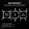 iCUE H100i ELITE LCD Display Liquid CPU Cooler