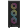 2000D RGB AIRFLOW Mini-ITX PC Case - Black